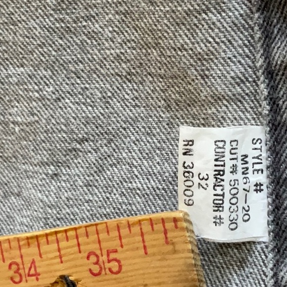Classic vintage Calvin Klein grey jean jacket - Picture 15 of 16